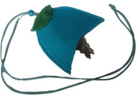 Schlüsselblume blau für um den Hals